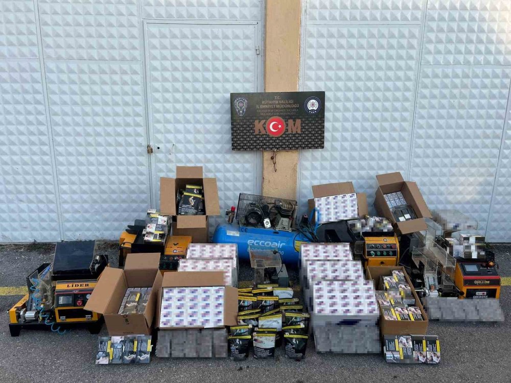 Kaçak Tütün Operasyonu: 2 Gözaltı