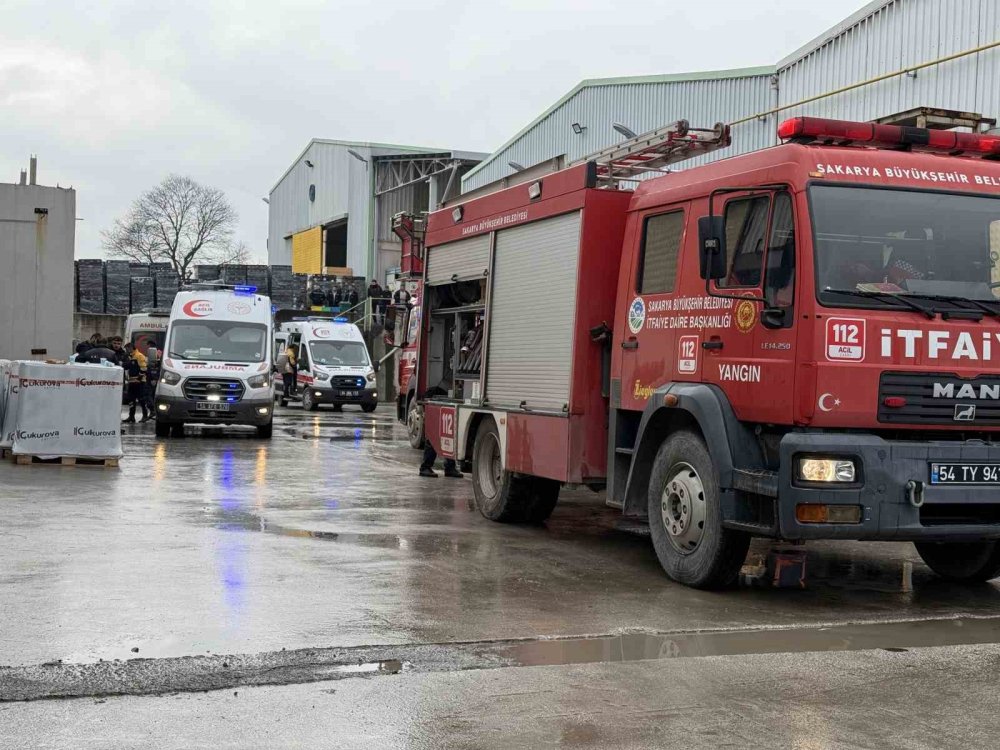 Fabrikadaki Yangında Yaralı Sayısı 7’ye Yükseldi