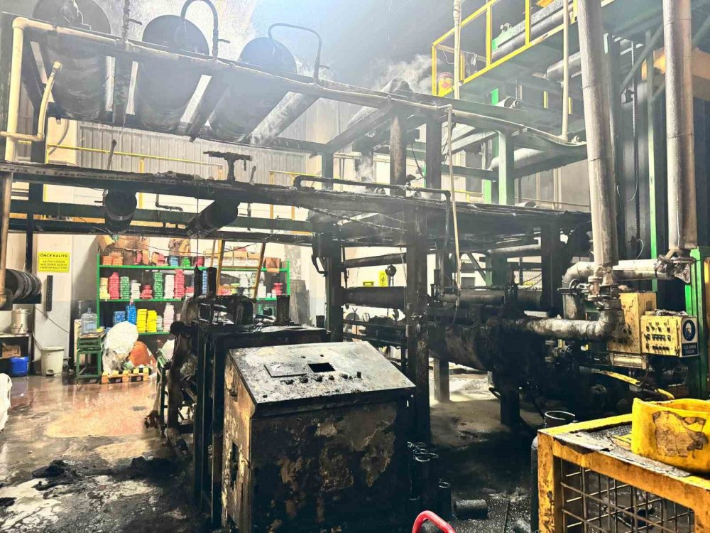 Fabrikadaki Yangında Yaralı Sayısı 7’ye Yükseldi