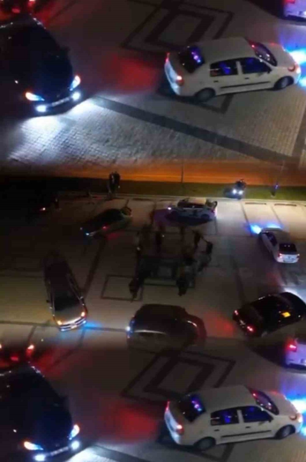 Araçlarıyla ‘Kutu Kutu Pense’ Oynadılar