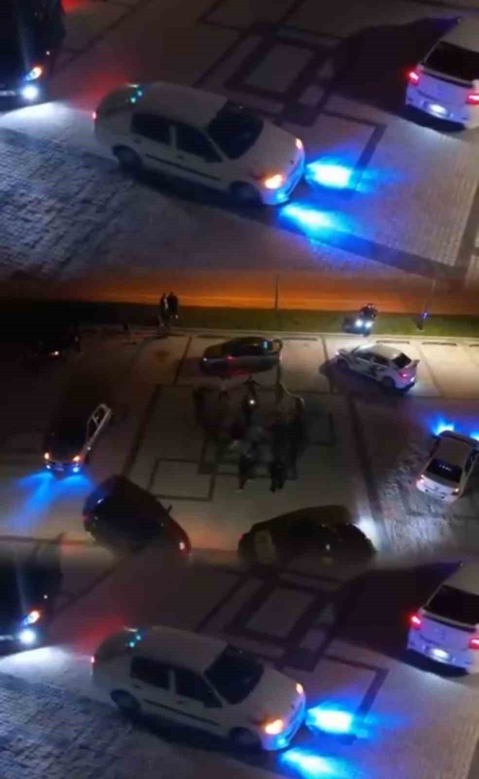 Araçlarıyla ‘Kutu Kutu Pense’ Oynadılar