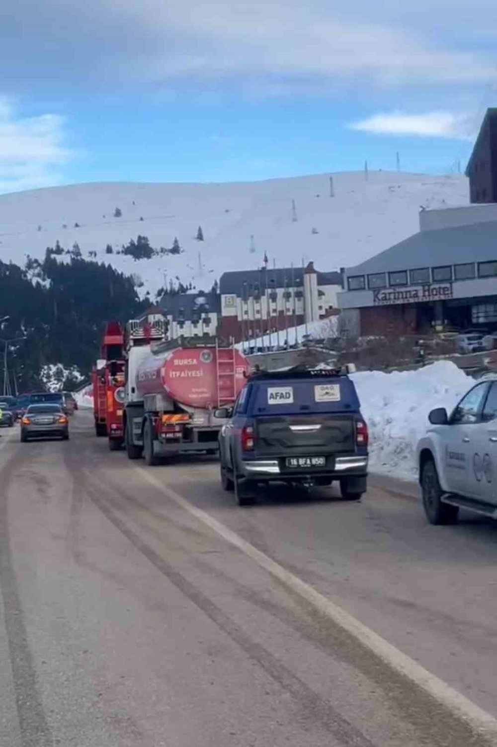 Uludağ’da Yangın İhbarı Korkuttu