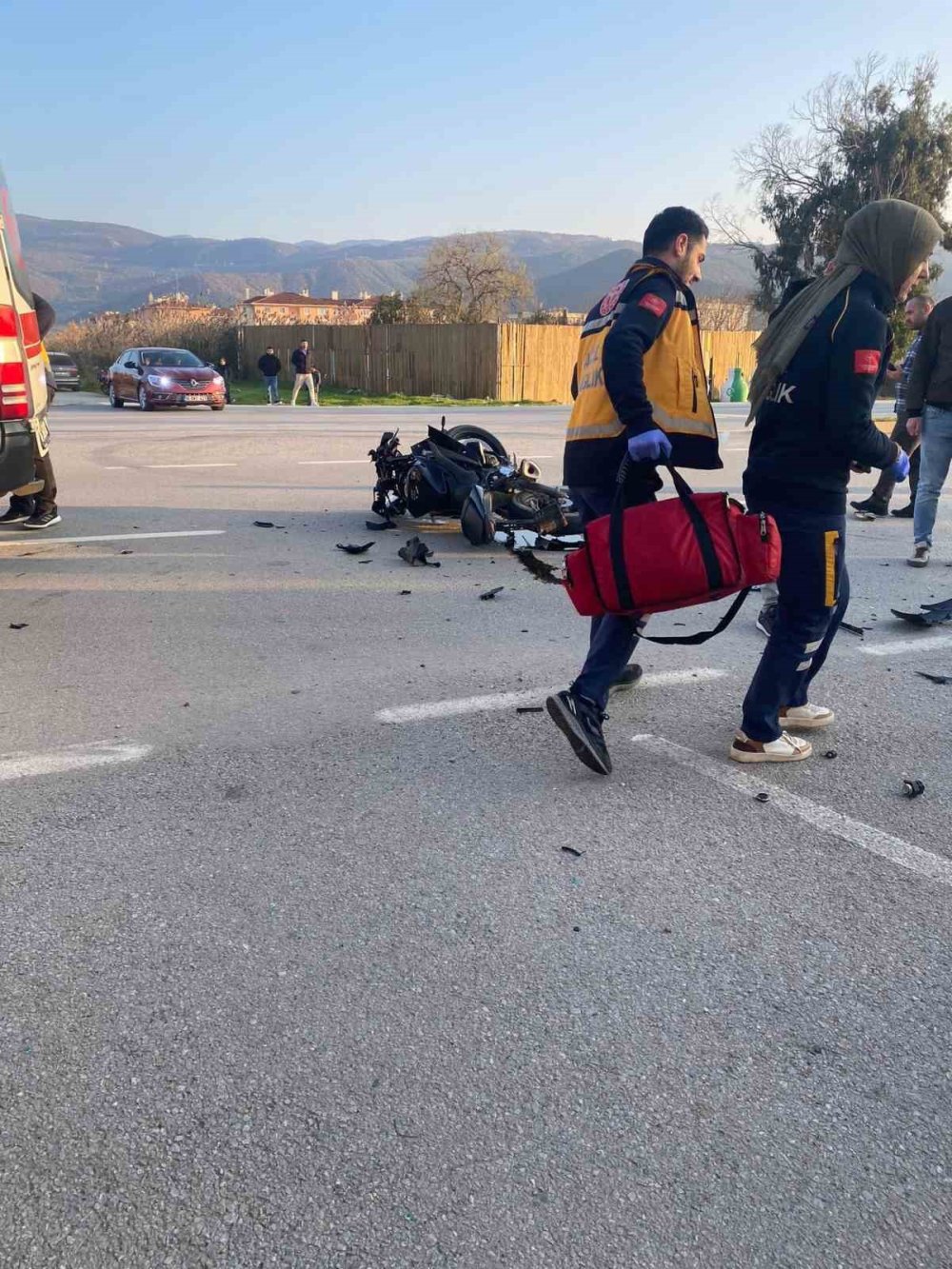 18 Yaşındaki Motosiklet Sürücüsü Kazada Hayatını Kaybetti