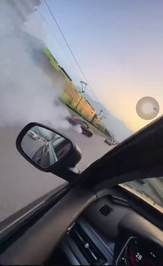 Akan Trafikte Drift Atarak İlerledi