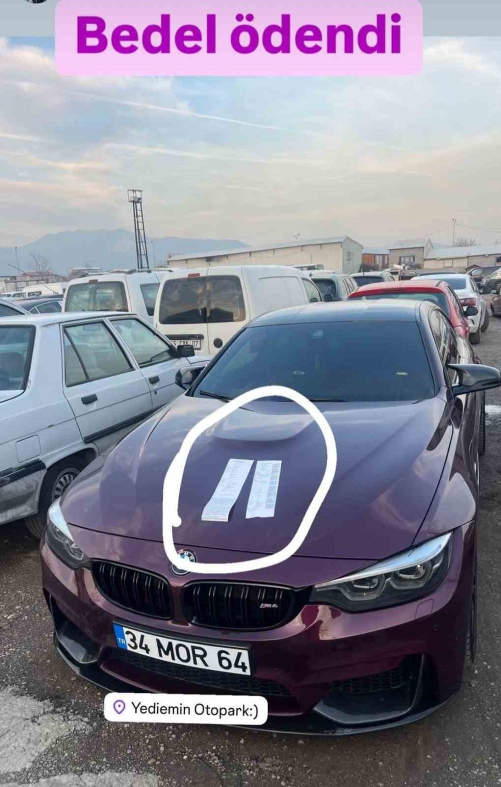 Konvoyda Drift Atmıştı, Cezadan Sonra ’bedel Ödendi’ Diye Paylaşım Yaptı