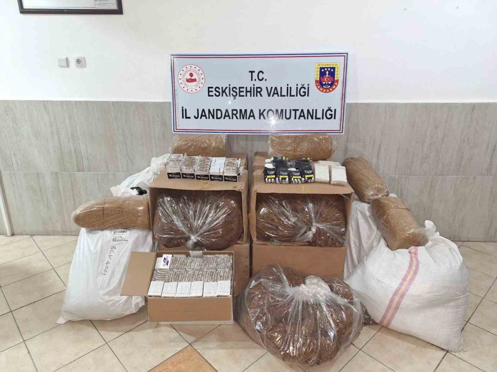 365 Kilogram Kaçak Tütün Ele Geçirildi
