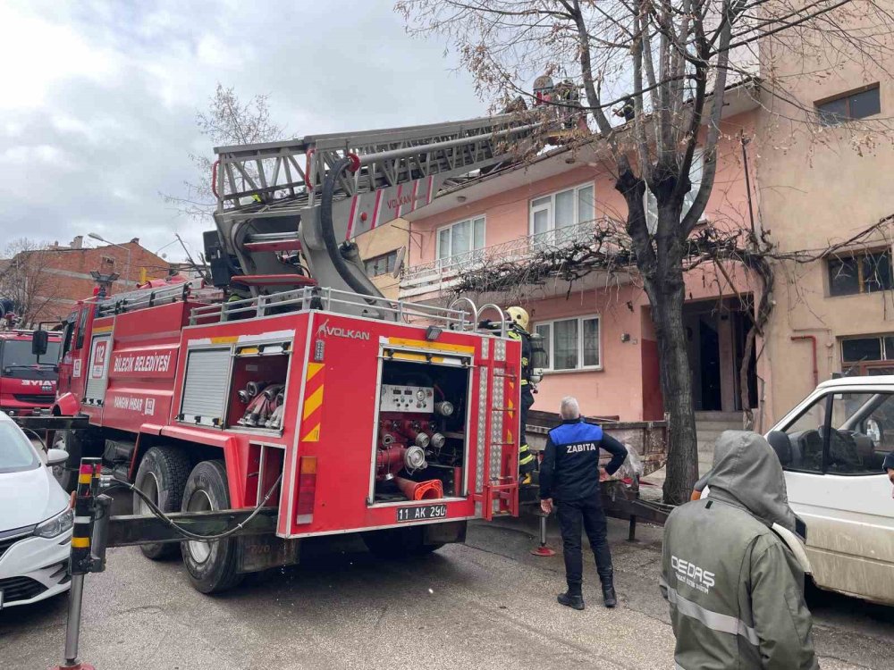 Bacı Yangını Anında Müdahaleyle Söndürüldü