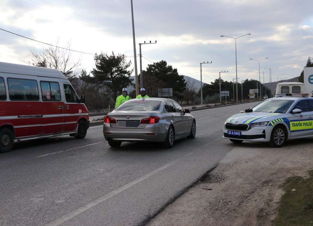 539 Sürücü Belgesine Ve Tescil Plakasına Cezai İşlem Uygulandı