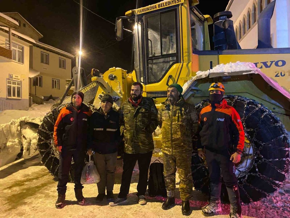 Yaylada Mahsur Kalan 3 Kişi Kurtarıldı