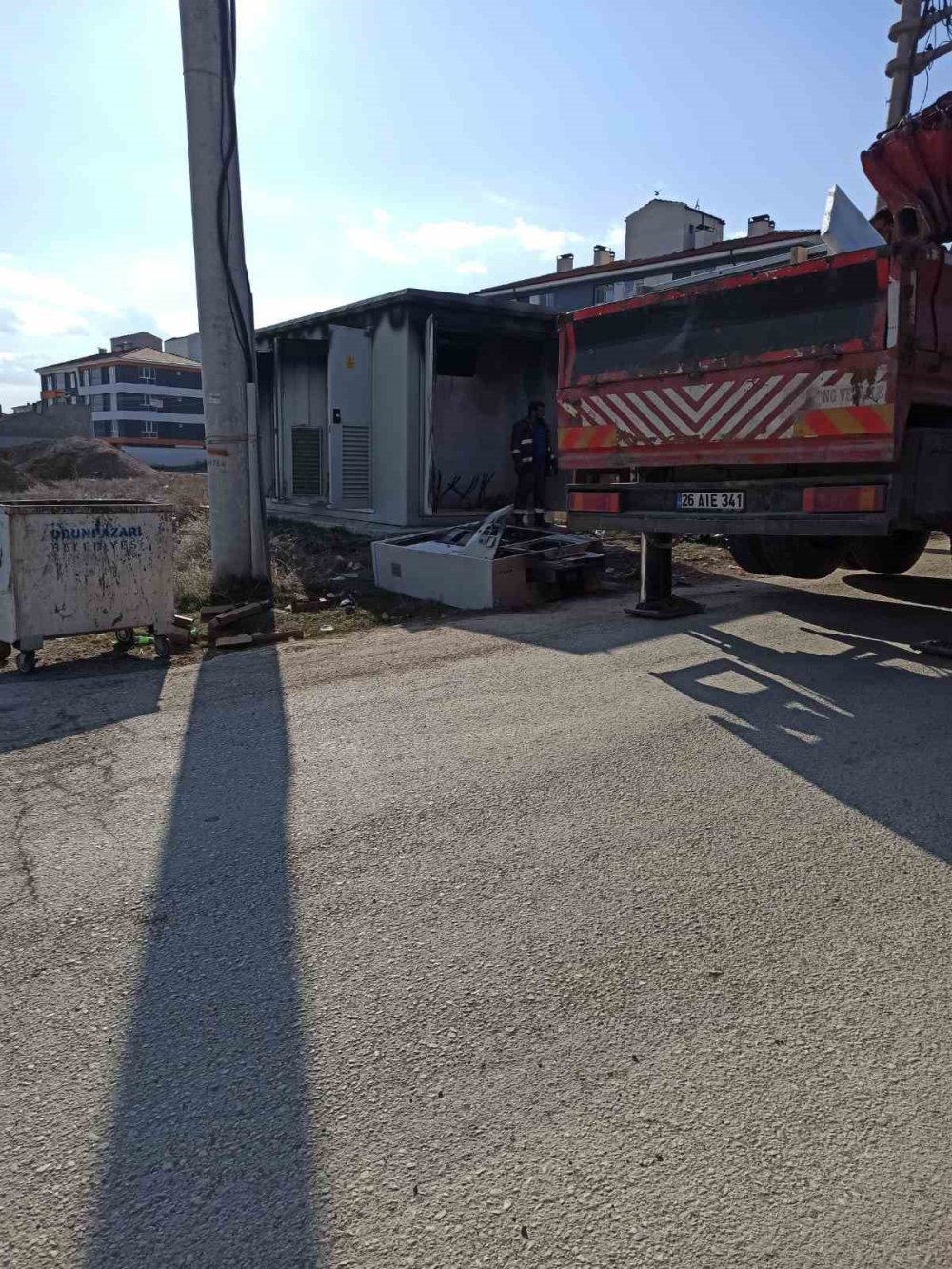 Trafo Yangını Korkuttu