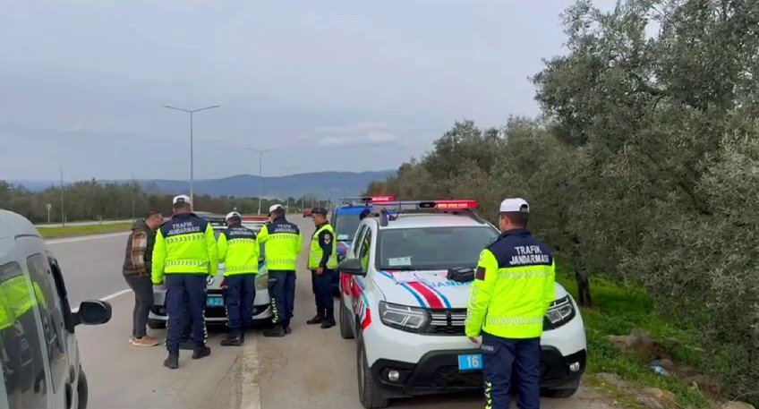 Drone Destekli Geçme Yasağı Denetimi Gerçekleştirdi