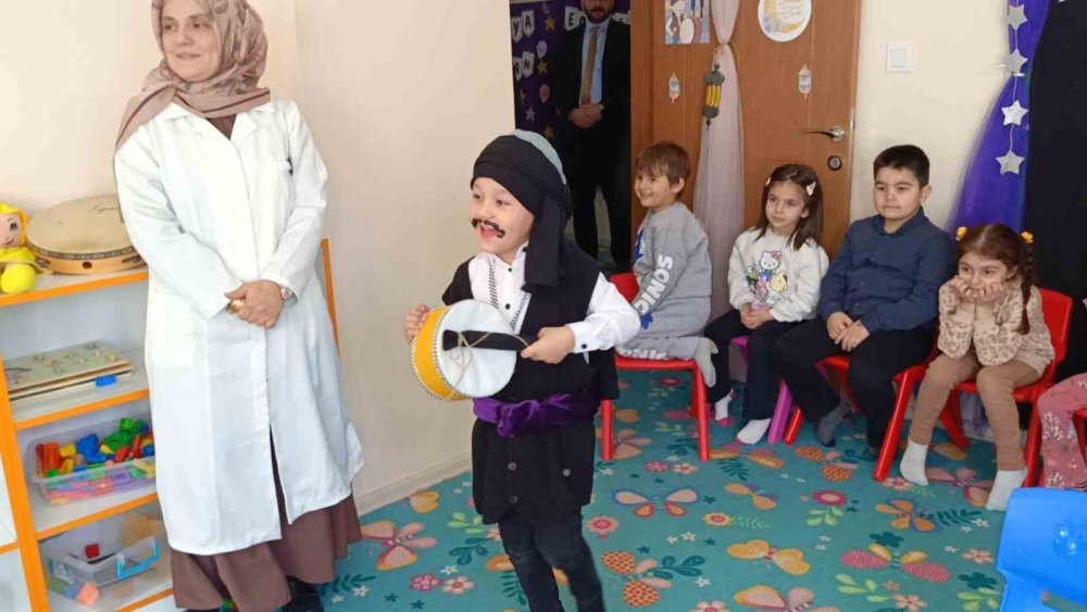Minik Öğrencilerden ‘Hoş Geldin Ramazan’ Programı
