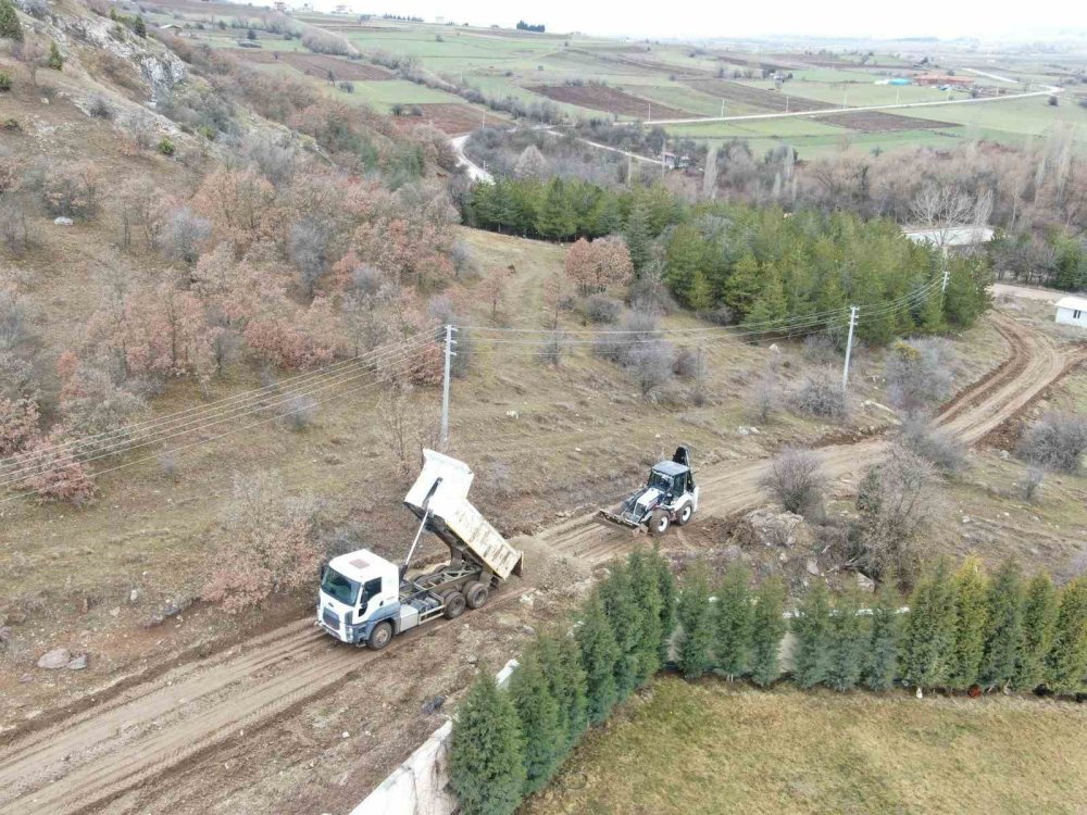 Stabilize Yol Çalışması Yapıldı