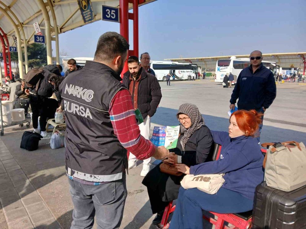 3 Bin 949 Kişiye Narko Eğitim Verildi