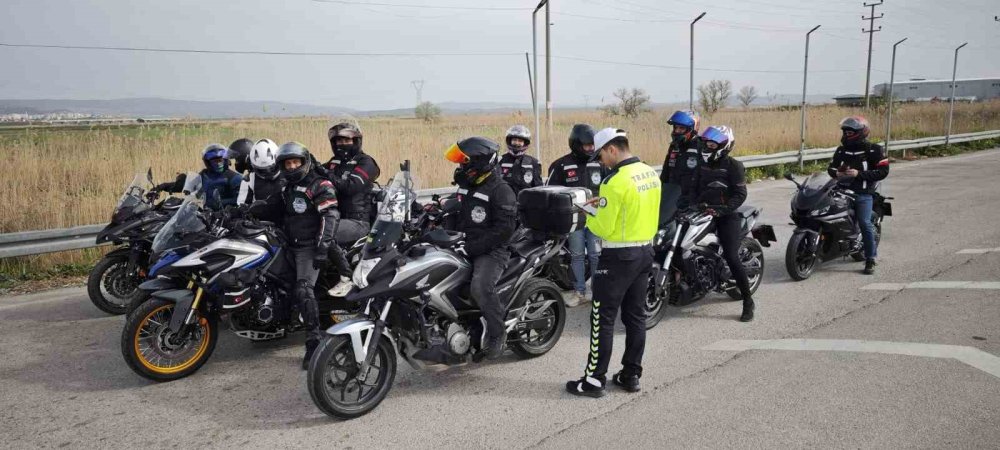 Motosikletlere Sıkı Denetim