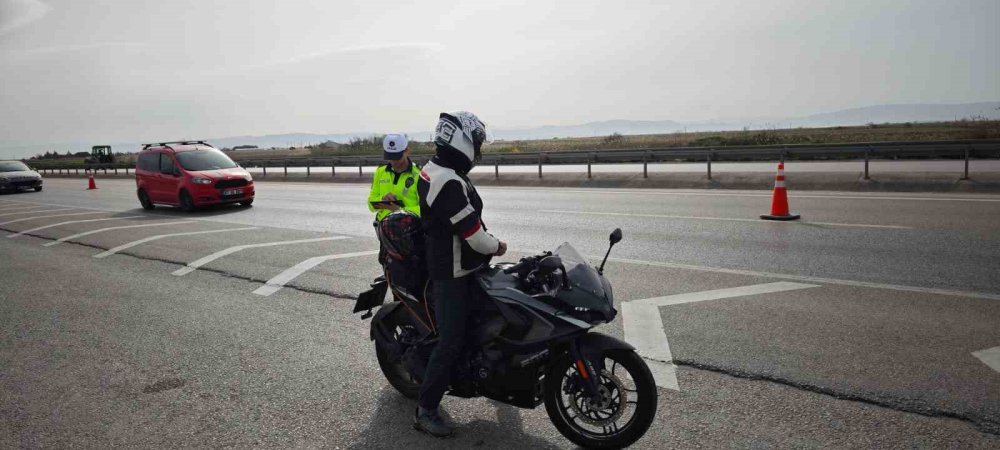 Motosikletlere Sıkı Denetim