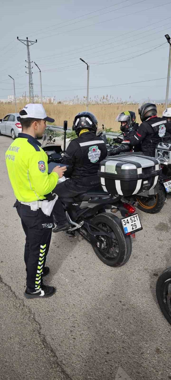Motosikletlere Sıkı Denetim
