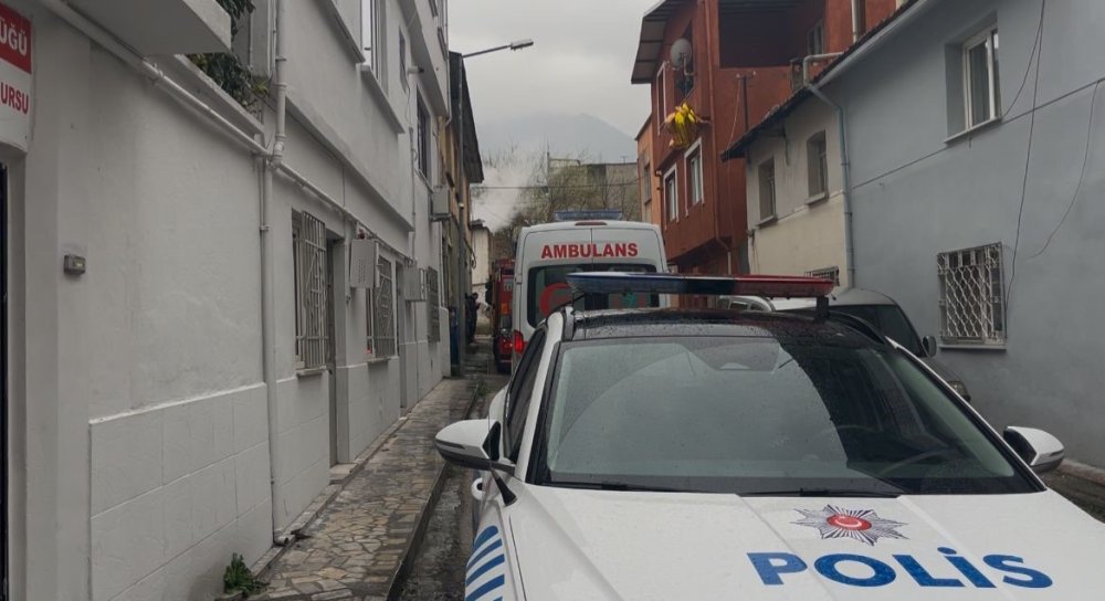 Metruk Binada Korkutan Yangın!