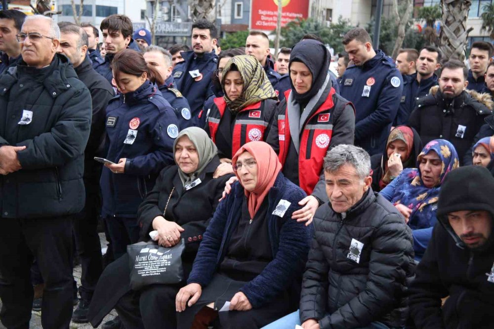 Yangından Dönerken Kaza Sonrası Hayatını Kaybeden Genç İtfaiyeci İçin Tören Düzenlendi