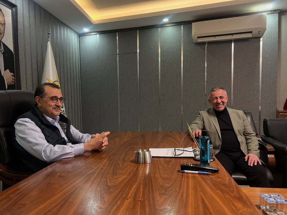 Serkan Yıldırım, Fatih Dönmez’i Ağırladı