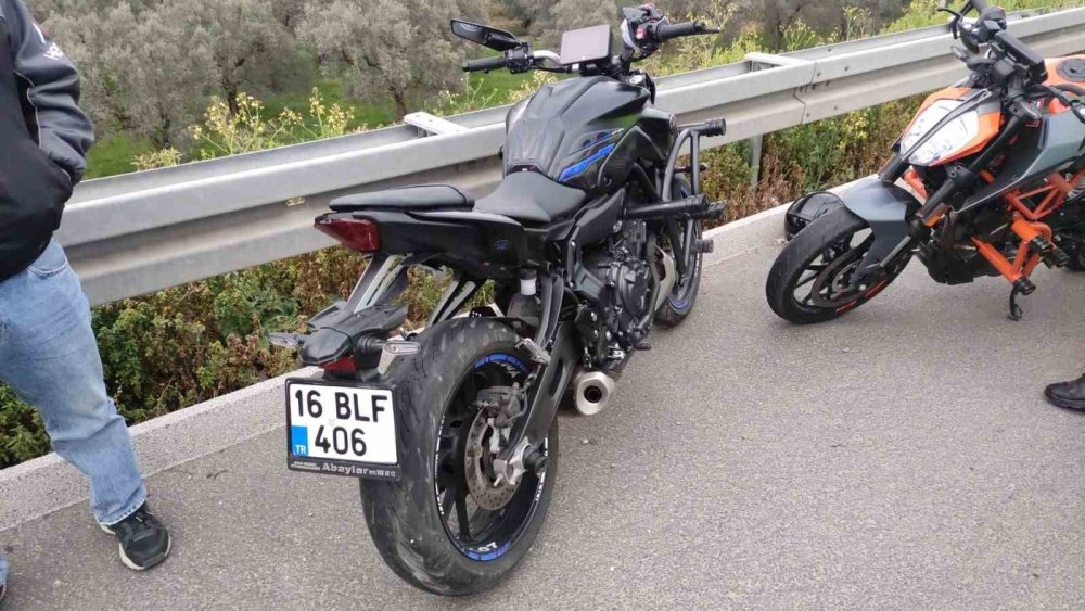 Otobanda Feci Motosiklet Kazası