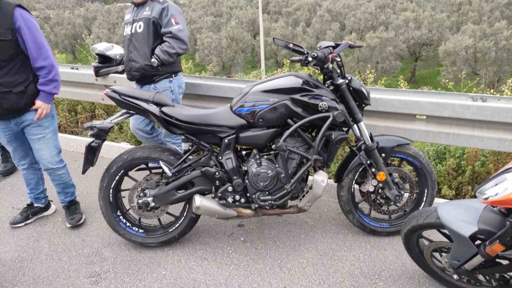 Otobanda Feci Motosiklet Kazası