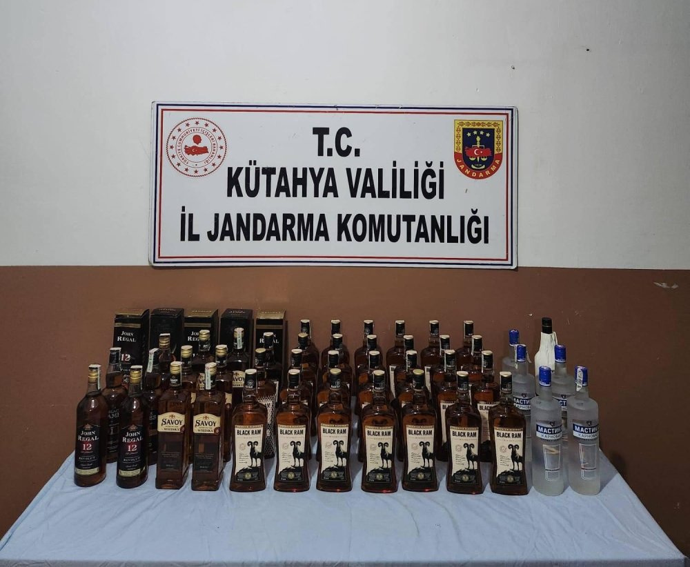 44 Litre Sahte İçki Ele Geçirildi