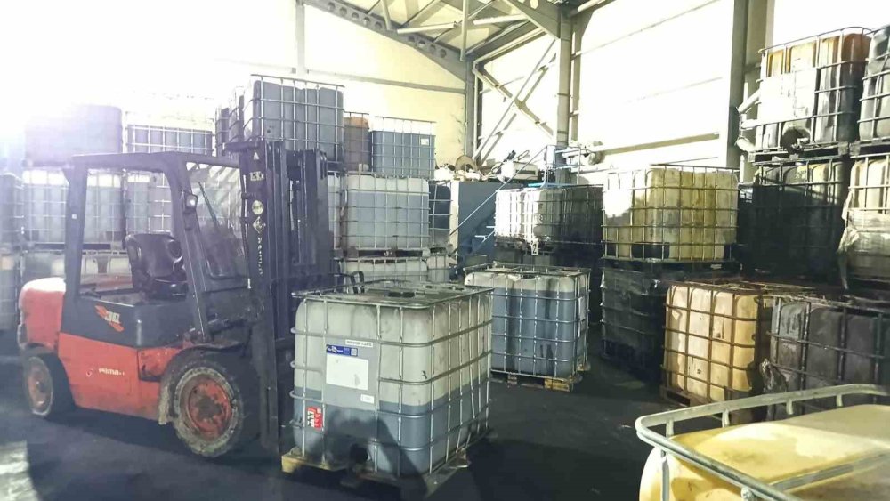 370 Bin Litre Solvent Karışımlı Kaçak Akaryakıt Yakalandı