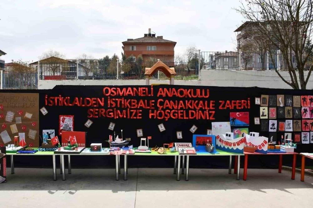 Anaokulu Öğrencilerinden Anlamlı Sergi