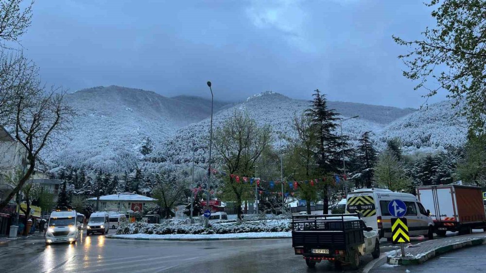Nisan Ayında Kar Sürprizi