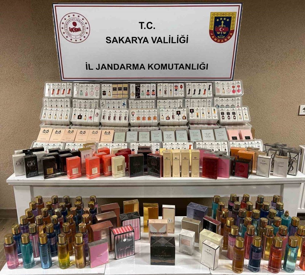 1,5 Milyon Liralık Kaçak Parfüm Ele Geçirildi