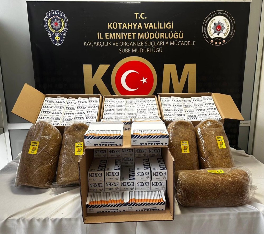 40 Bin Adet Doldurulmuş Makaron Ele Geçirildi