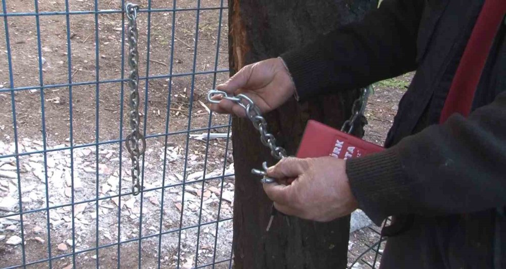 Dört Kilitle Bağladığı Motosikleti Taksiti Biter Bitmez Çalındı