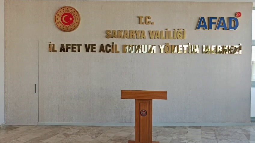 Muhtemel Afetler Ve Acil Durumlar Artık Bu Salondan Yönetilecek