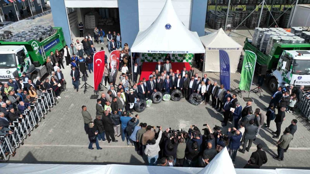 Çiftçiye Büyük Destek: Üreticiler Sulama Borularına Kavuştu