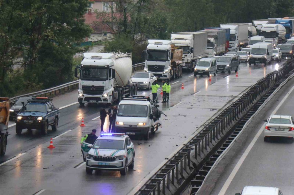4 Saatte 7 Ayrı Kaza Meydana Geldi