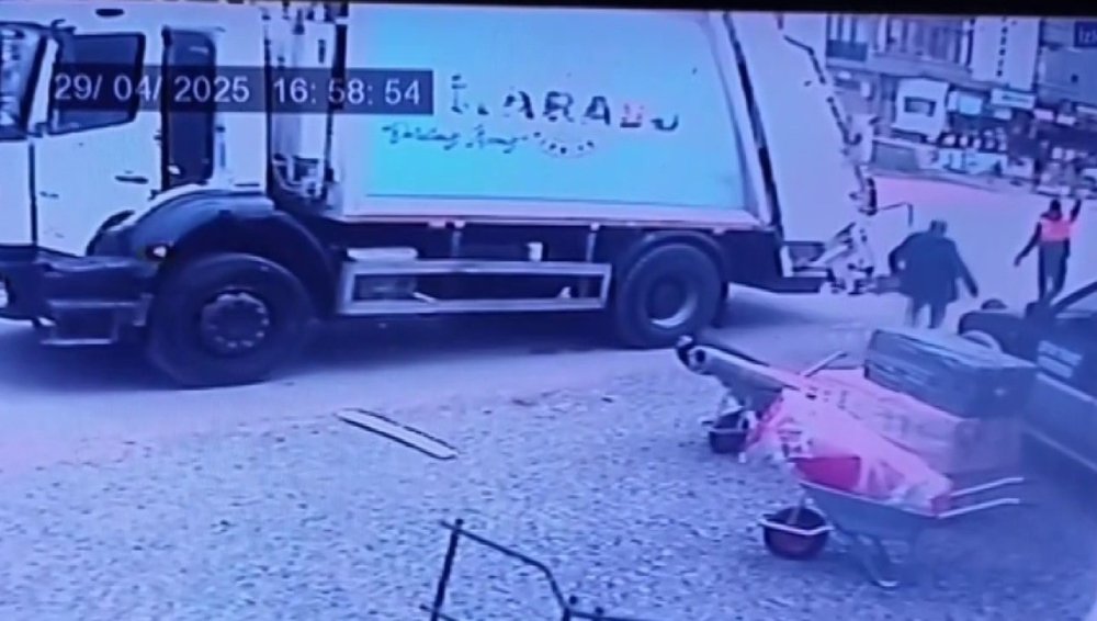 Yaşlı Adamı Ezen Çöp Kamyonu Şoförü Adli Kontrolle Serbest Kaldı