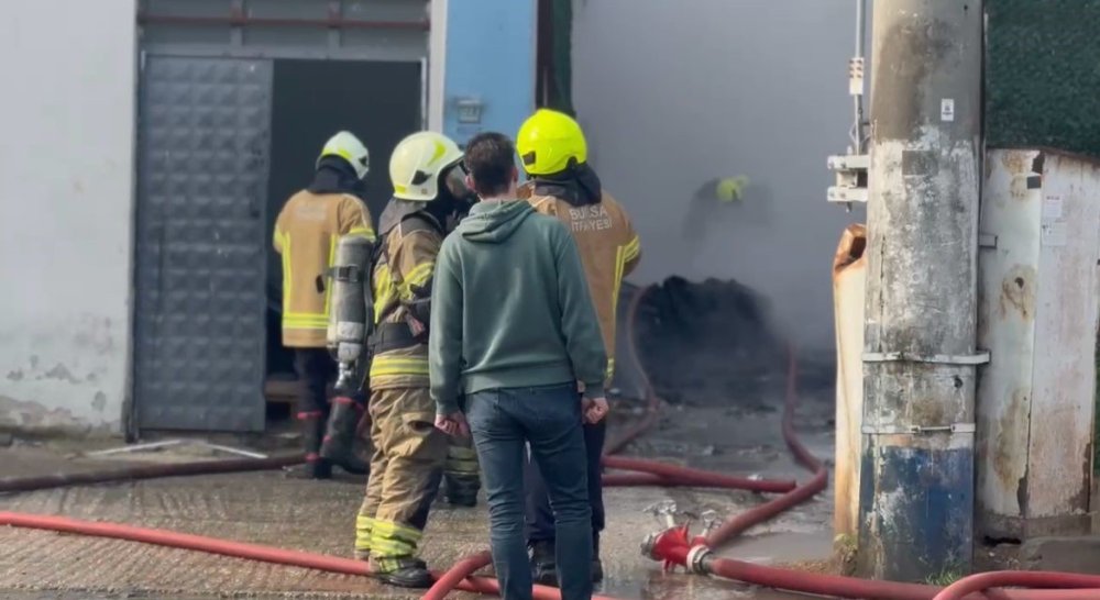 Fabrika Yangını Korku Dolu Anlar Yaşattı