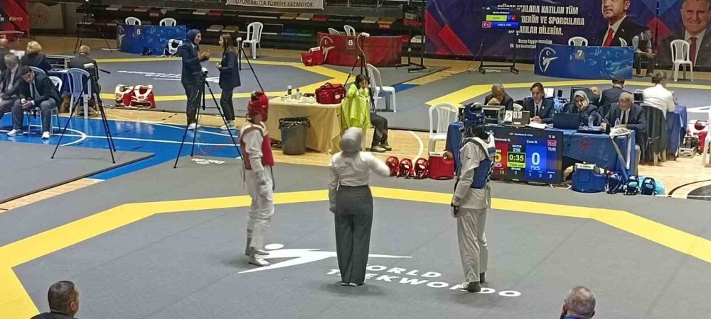 Türkiye Tekvando Şampiyonası’nda Türkiye 3’üncüsü Oldu