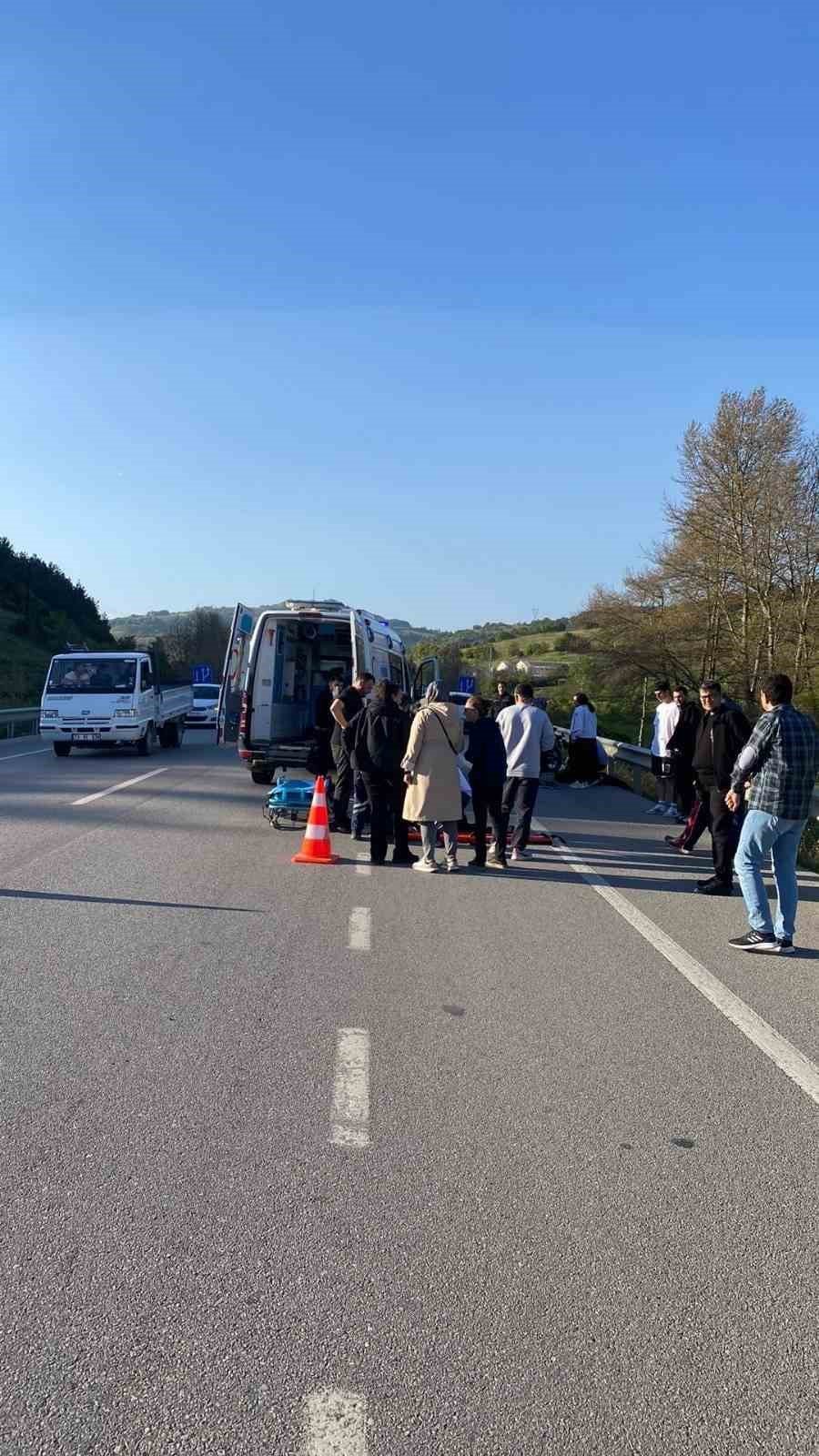 Kontrolden Çıkan Motosiklet Devrildi: 1 Ölü, 1 Yaralı
