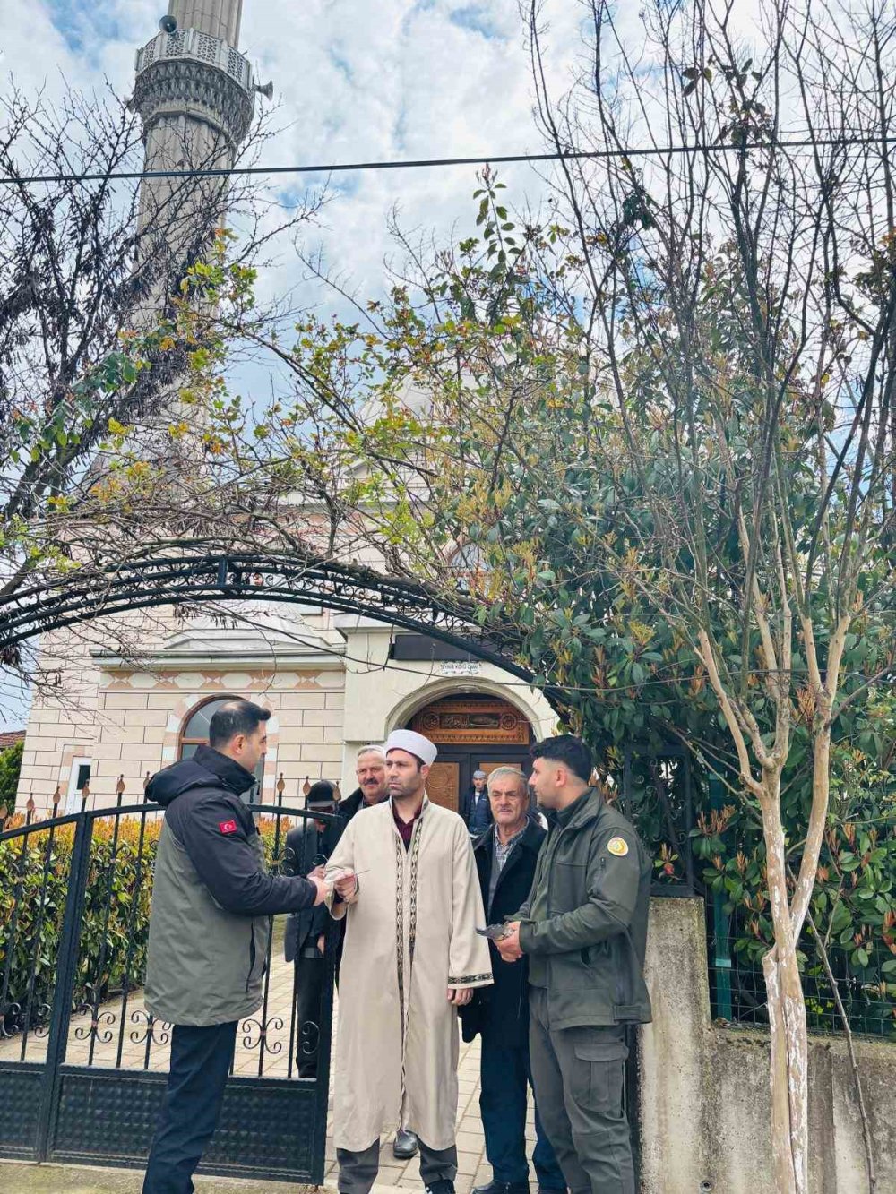 Orman Yangınlara Karşı Cami Cemaati Bilgilendirildi