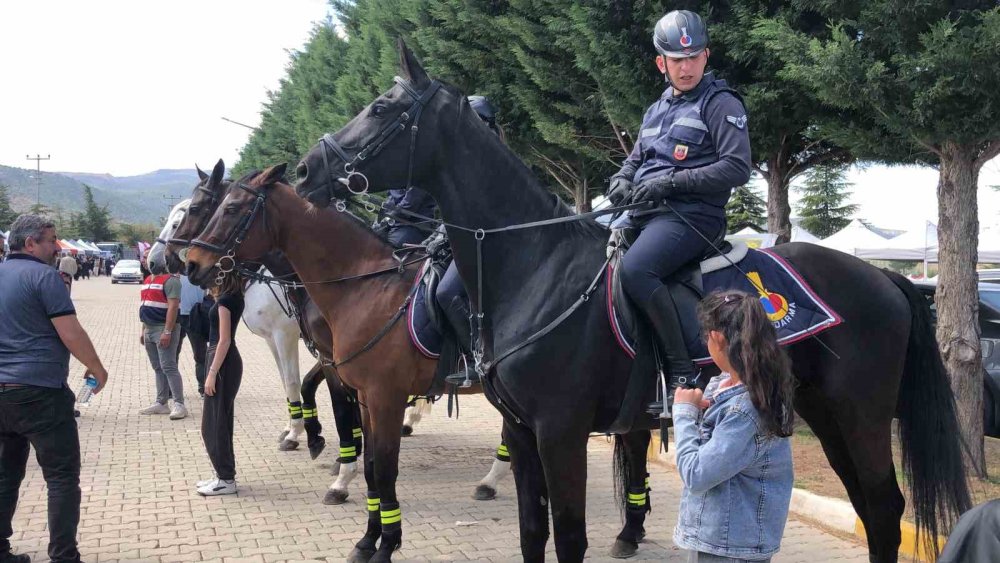 Atlı Jandarmalar, Vatandaşların İlgisini Topladı