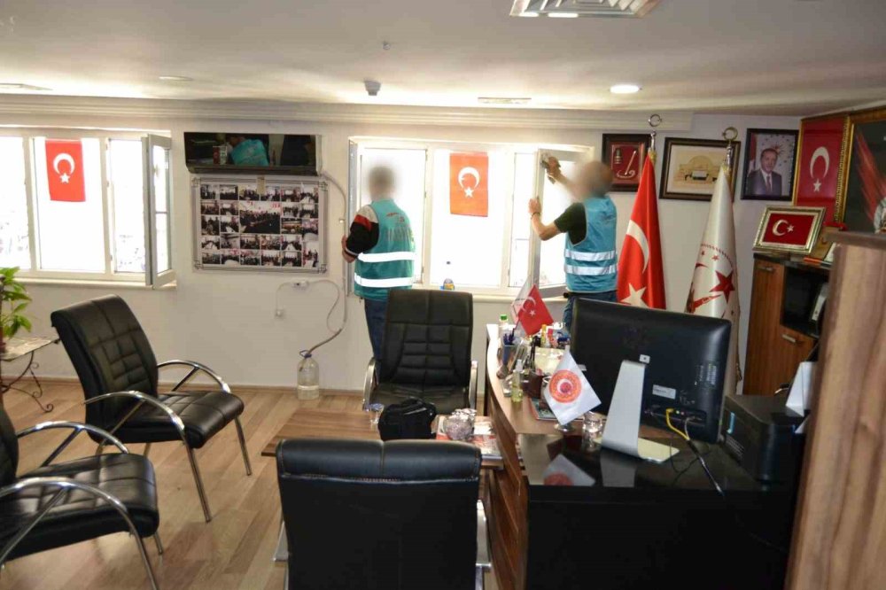 Hükümlülerden Şehit Aileleri Vakfı’nda Temizlik Desteği