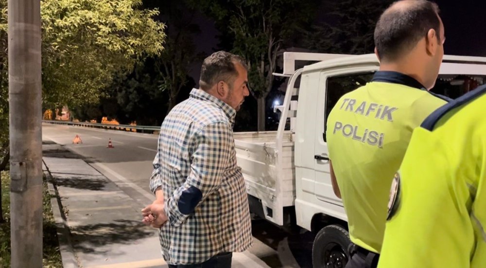 Polisten Kaçan Sürücü Yakalanınca "Burada Yatacaktım" Dedi