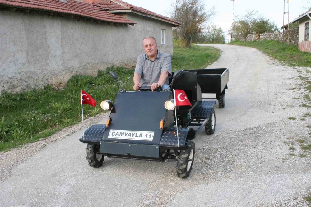 Bilecikli Muhtar Yerli ve Milli Arazi Aracı Üretti