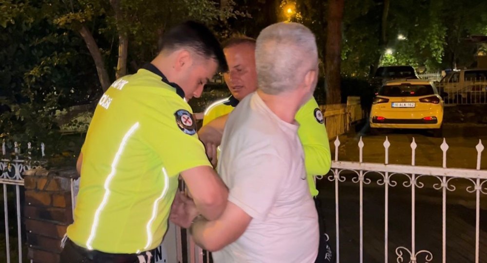 Alkollü Sürücü Polisleri Sabır Sınavından Geçirdi!