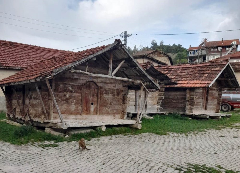 Çivisiz Ahşap Ambarlar Zamana Direniyor