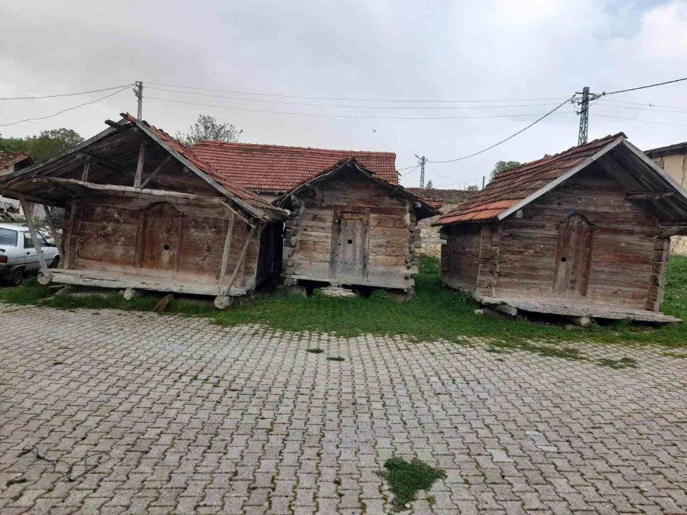 Çivisiz Ahşap Ambarlar Zamana Direniyor