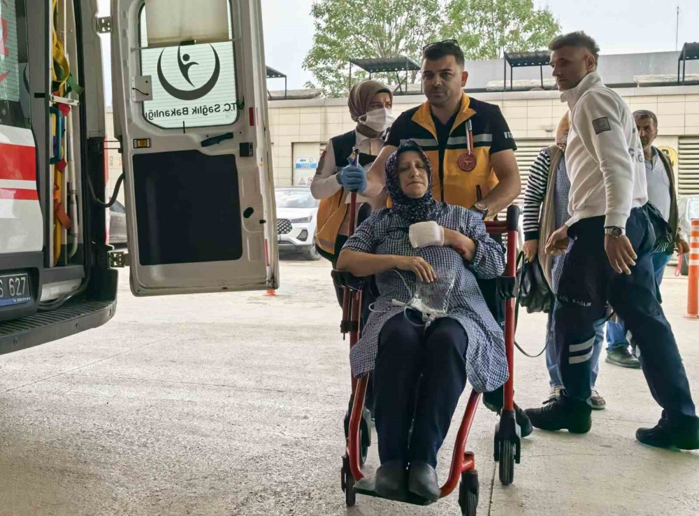 Elini Makineye Kaptırdı