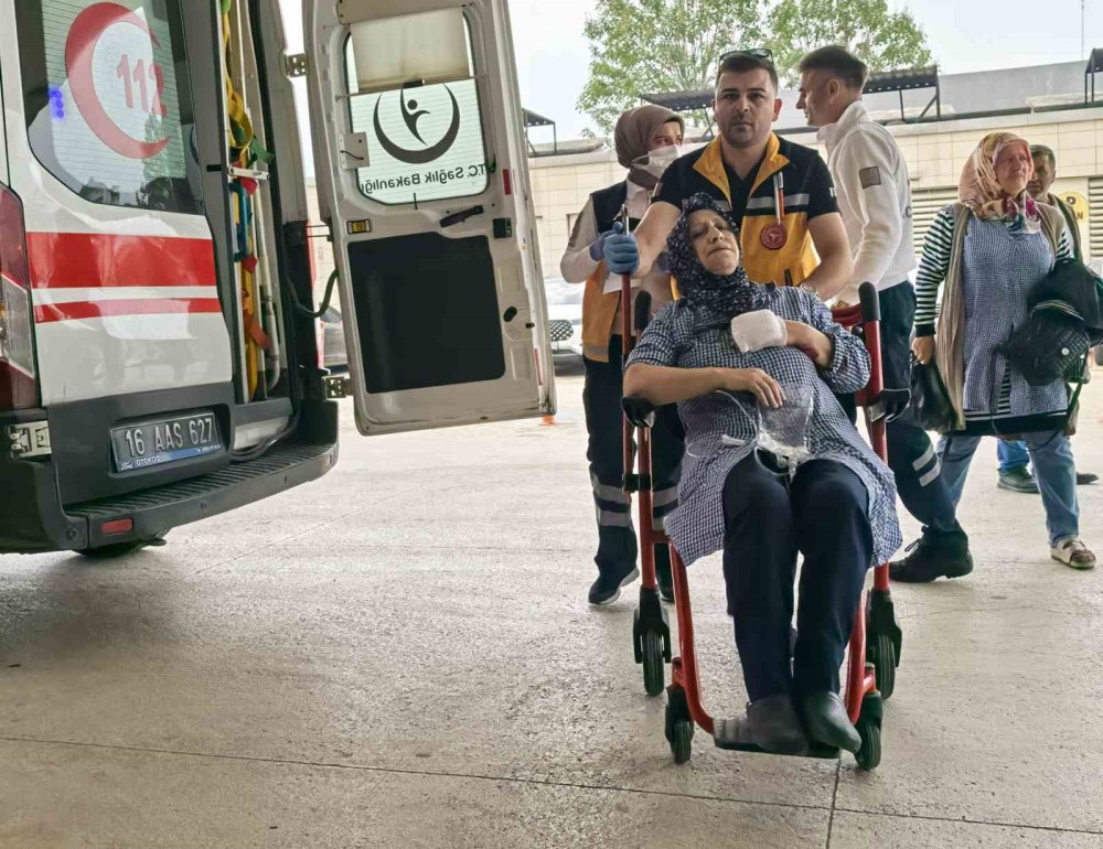 Elini Makineye Kaptırdı